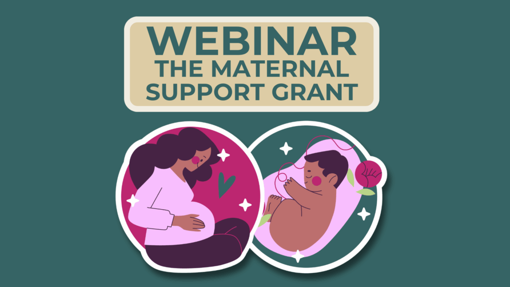 Webinar: The Maternal Support Grant – A Discussion