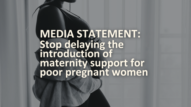 Website Fetured imaged ISSUED BY THE MSG ADVOCACY COALITION Stop delaying the introduction of maternity support for poor pregnant women