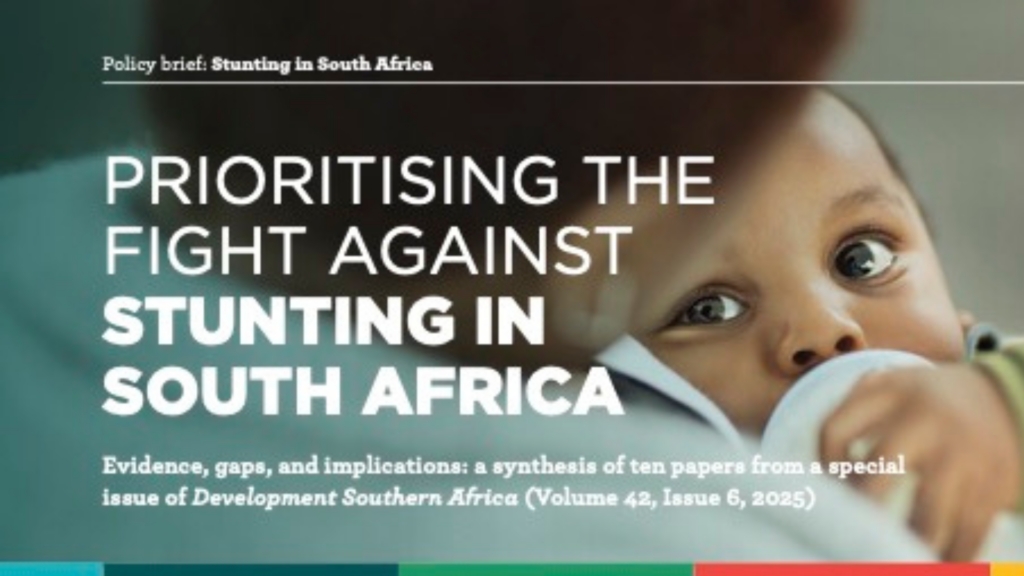 Prioritising the fight against stunting in South Africa