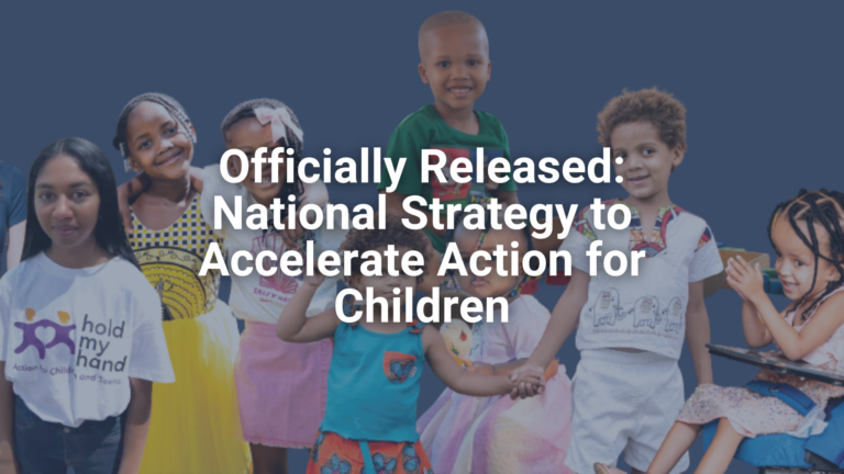 Website - Featured image Officially Released- National Strategy to Accelerate Action for Children