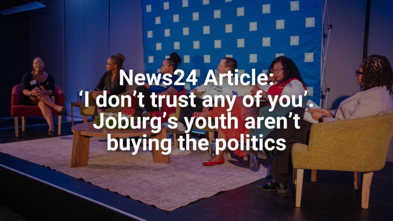 Website - Featured image News24 Article- ‘I don’t trust any of you’